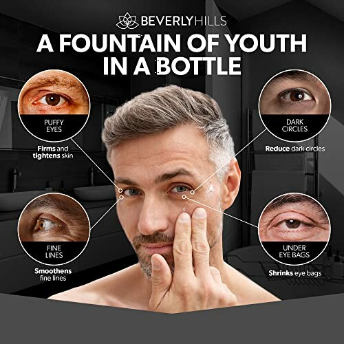 Beverly Hills Mens Instant Facelift and Eye Serum Treatment