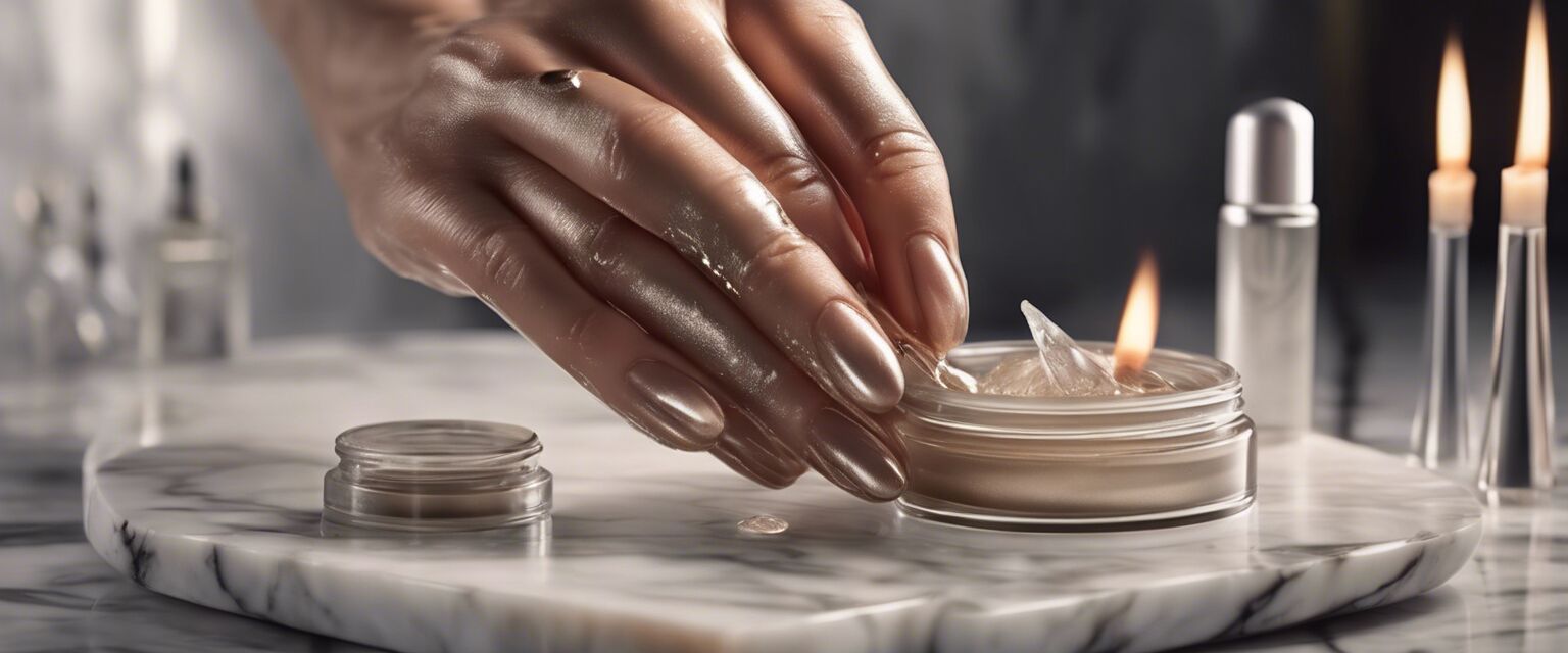 Application of anti-aging serum