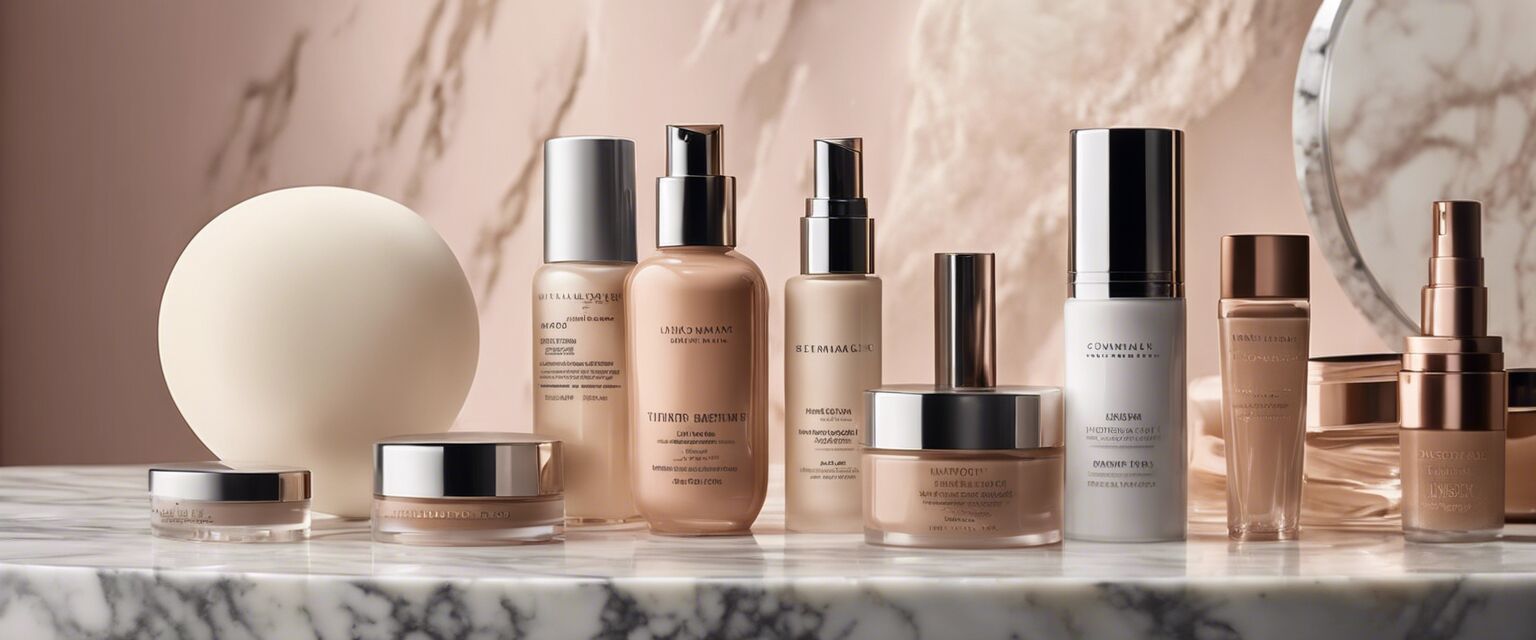 Hydrating makeup products for anti-aging