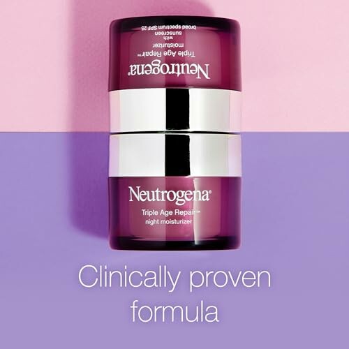Neutrogena Triple Age Repair Night Moisturizer with clinically proven formula