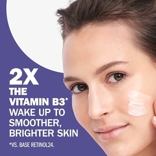Diagram showing retinoid complex, glycerin, and peptides for skincare.